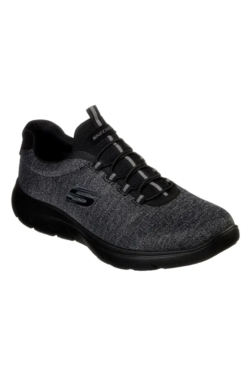 Skechers Slip Nero 2734918 miniatura 2