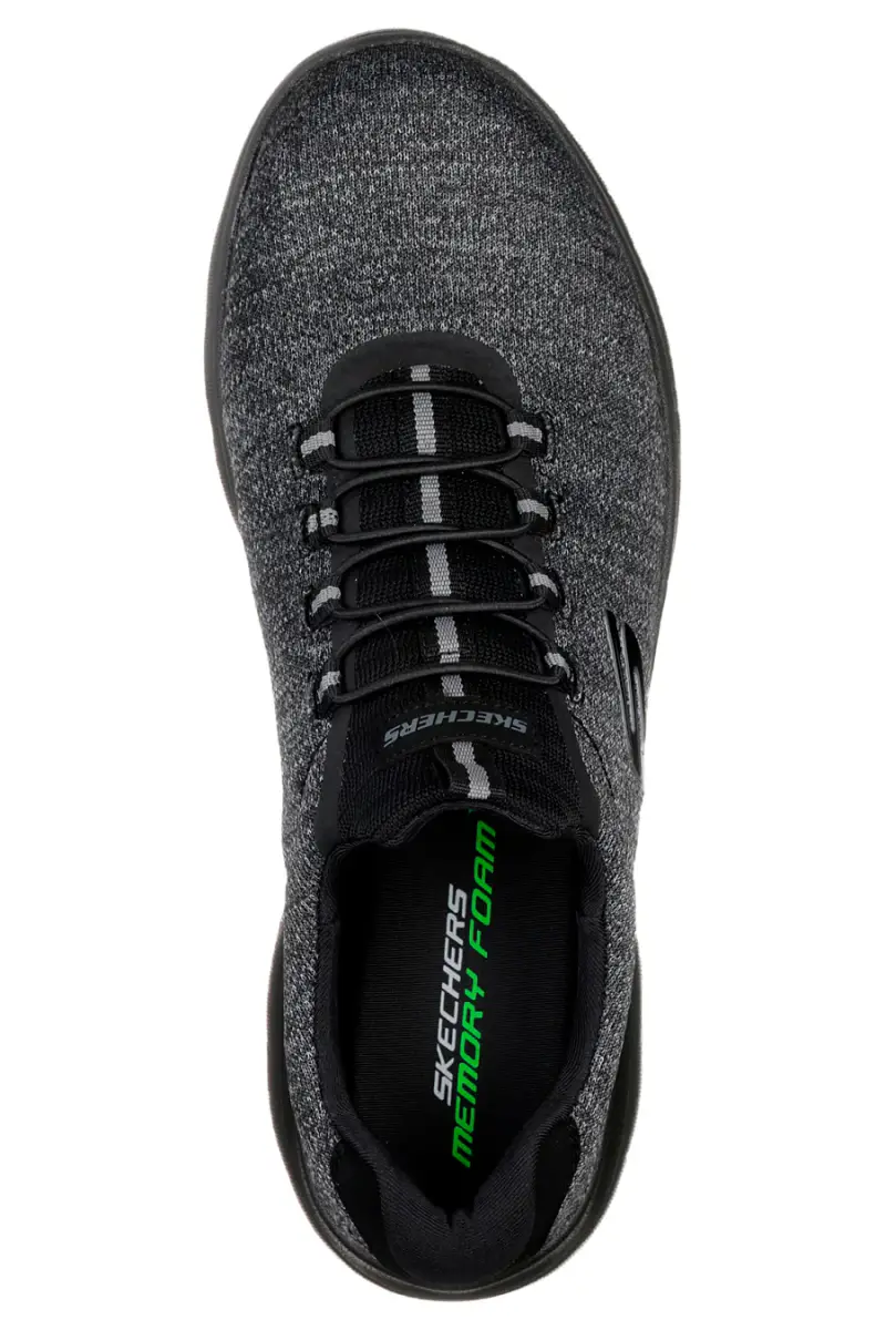 Skechers Slip Nero 2734918 miniatura 3