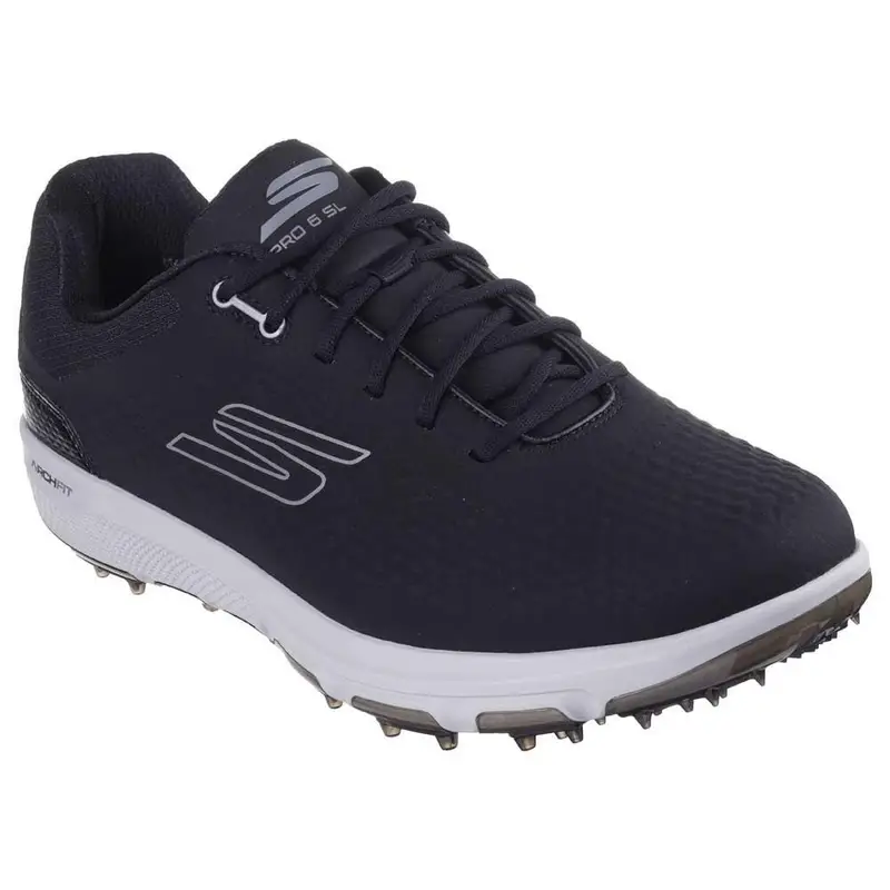 Scarpe da golf Skechers GO GOLF Pro 6 SL da uomo nere/grigie | Skechers Nero