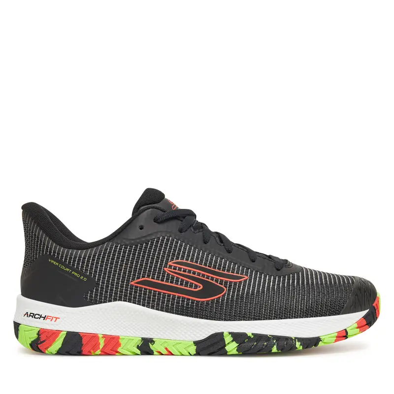 Scarpe da tennis Skechers Skechers Viper Court Pro 2.0- 246109/BKMT Nero