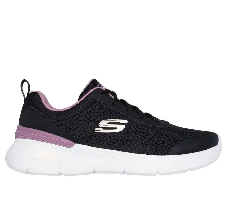 Scarpe donna skechers skech-air dynamight - nero/bianco | Skechers