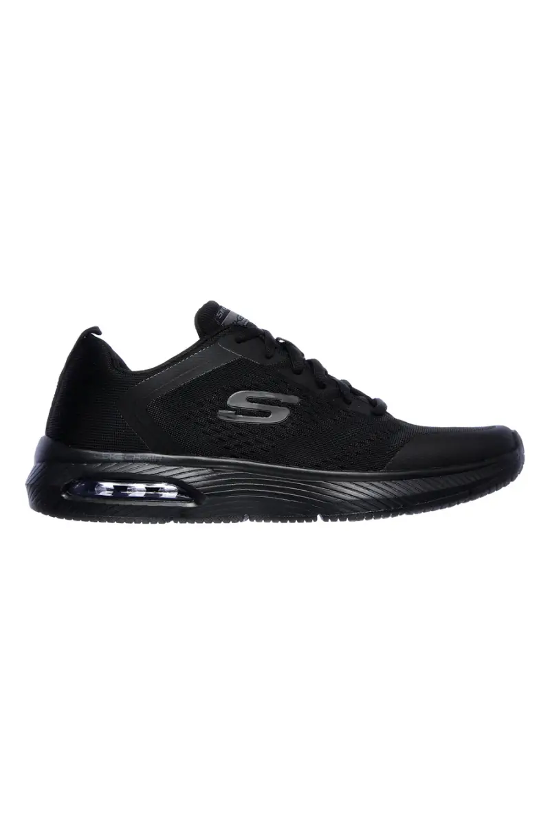 Scarpe nere in mesh con Air Cooled Memory Foam Skechers Dyna-Air Pelland [NERO] miniatura 2