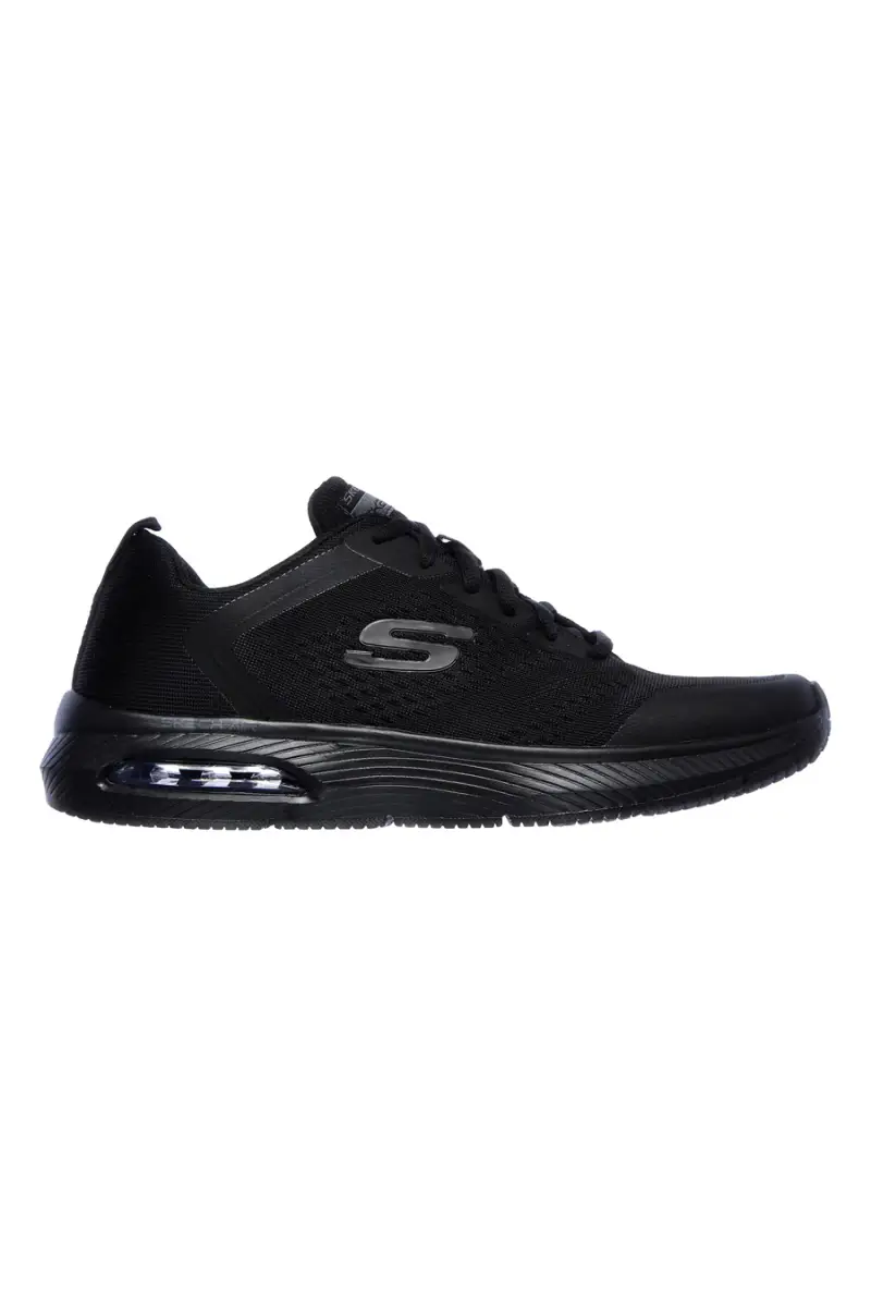Scarpe nere in mesh con Air Cooled Memory Foam Skechers Dyna-Air Pelland [NERO]
