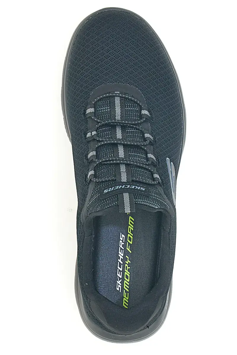 Skechers Slip Nero 4014830 miniatura 3