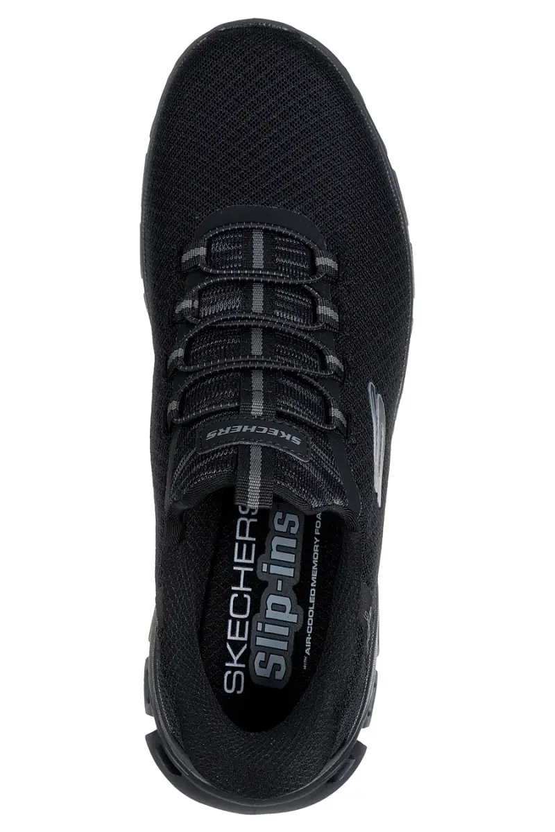 Skechers Slip Nero 4051524 miniatura 5