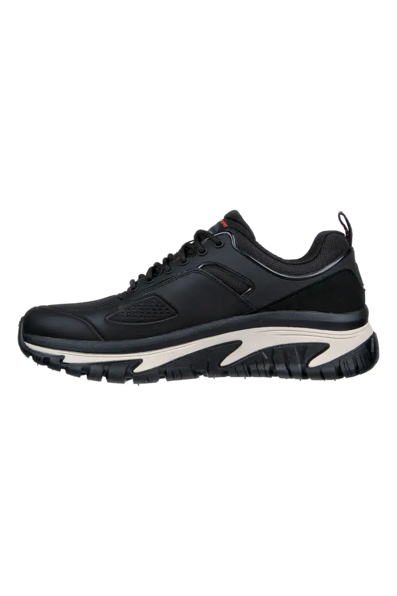 Scarpe outdoor nere water-repellent Skechers Arch Fit Road Walker-Recon [NERO] miniatura 3