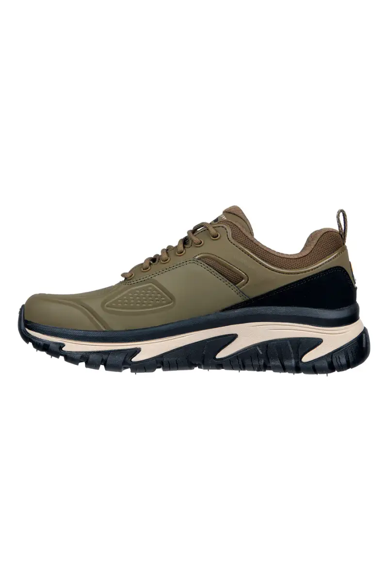 Scarpe outdoor verde oliva water-repellent Skechers Arch Fit Road Walker-Recon [VERDE miniatura 3