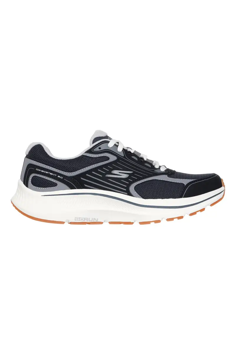 Scarpe running nere leggere con Goga Mat Skechers GO RUN CONSISTENT 2 [NERO