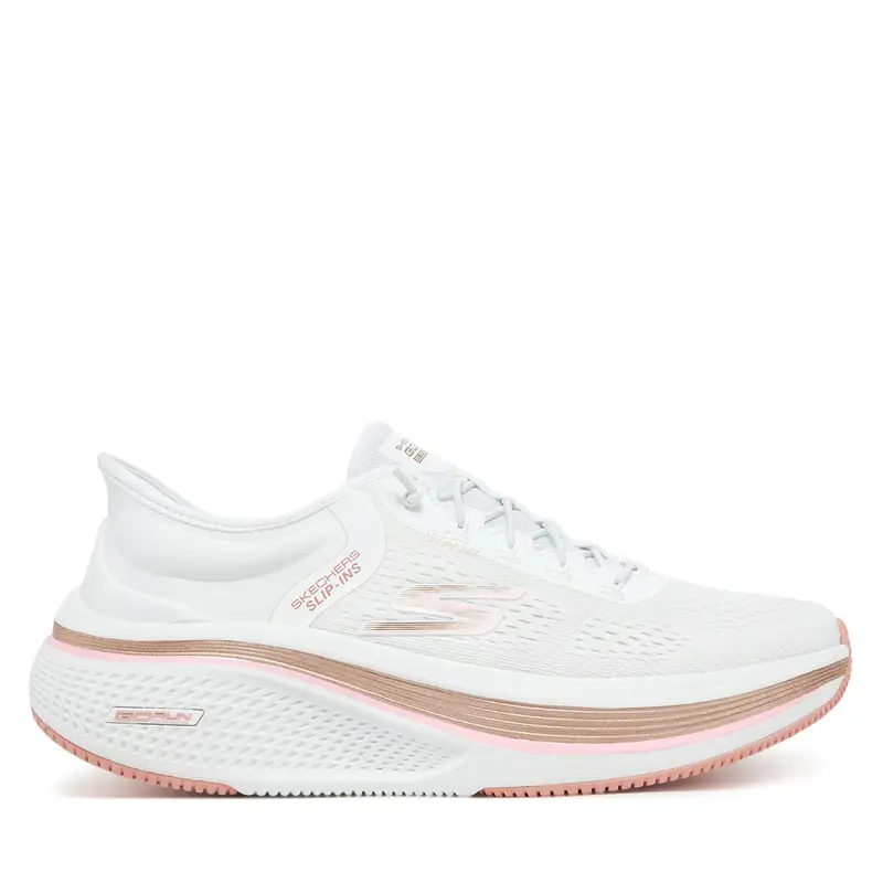 Scarpe running Skechers Go Run Elevate 2 0-Banyan 129006/WPK Bianco