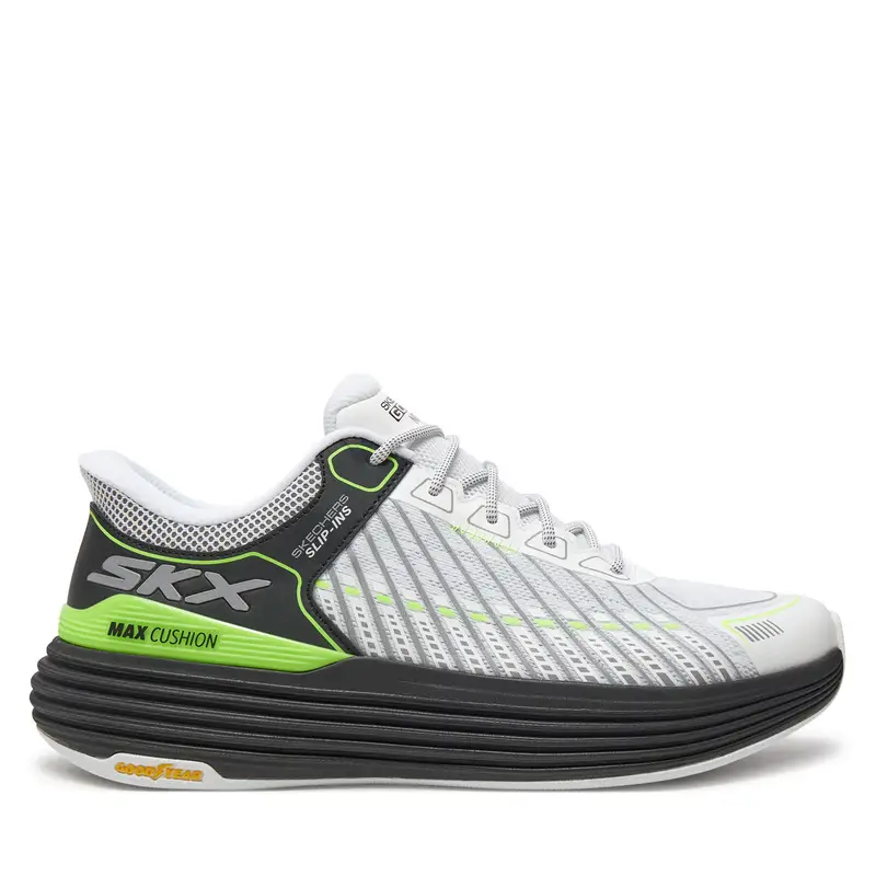 Scarpe running Skechers Max Cushioning Suspension 220936 Bianco
