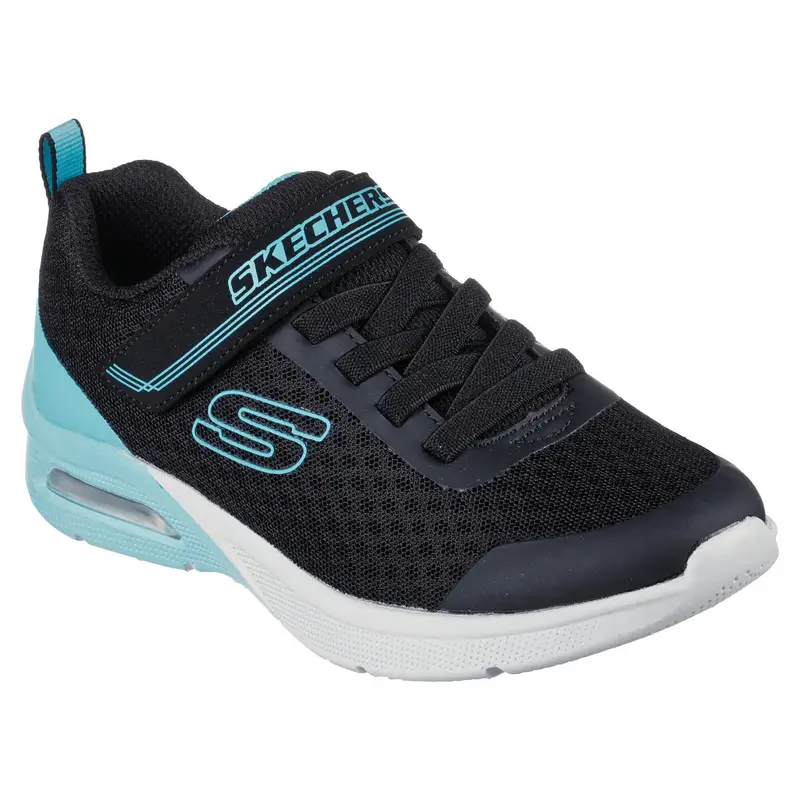 Scarpe sportive/da corsa Bambino MICROSPEC MAX EPIC BRIGHTS Nero / Turchese | Skechers