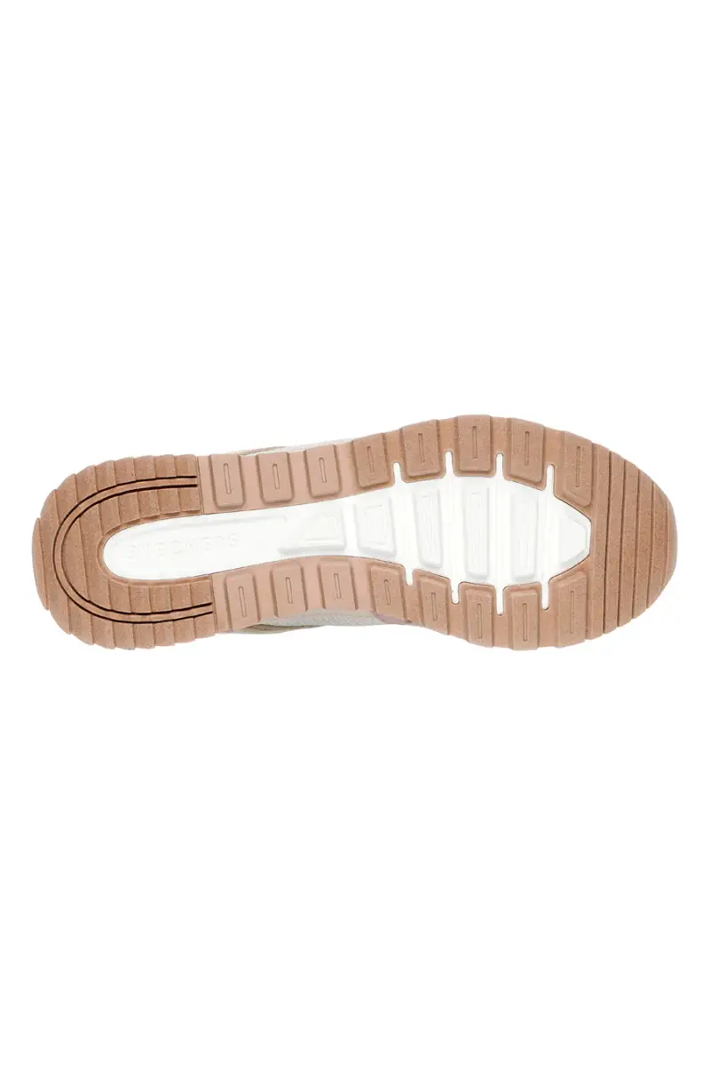 Scarpe sportive naturale e oro con memory foam Skechers Runway Posh Gal [NATURALE] miniatura 5