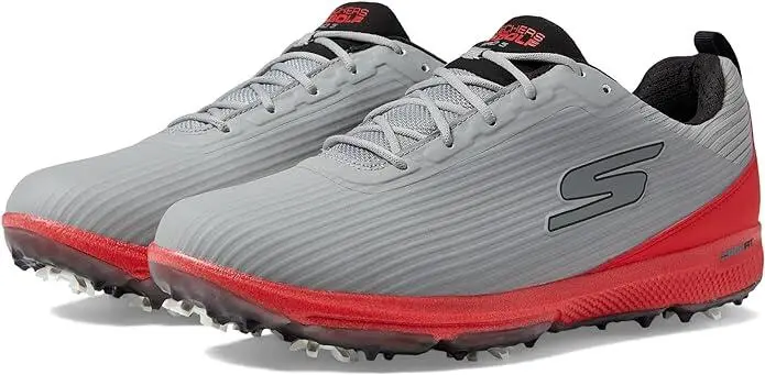Scarpe sportive Skechers Pro 5 Hyper da uomo Grigie/Rosse | Skechers Grigio