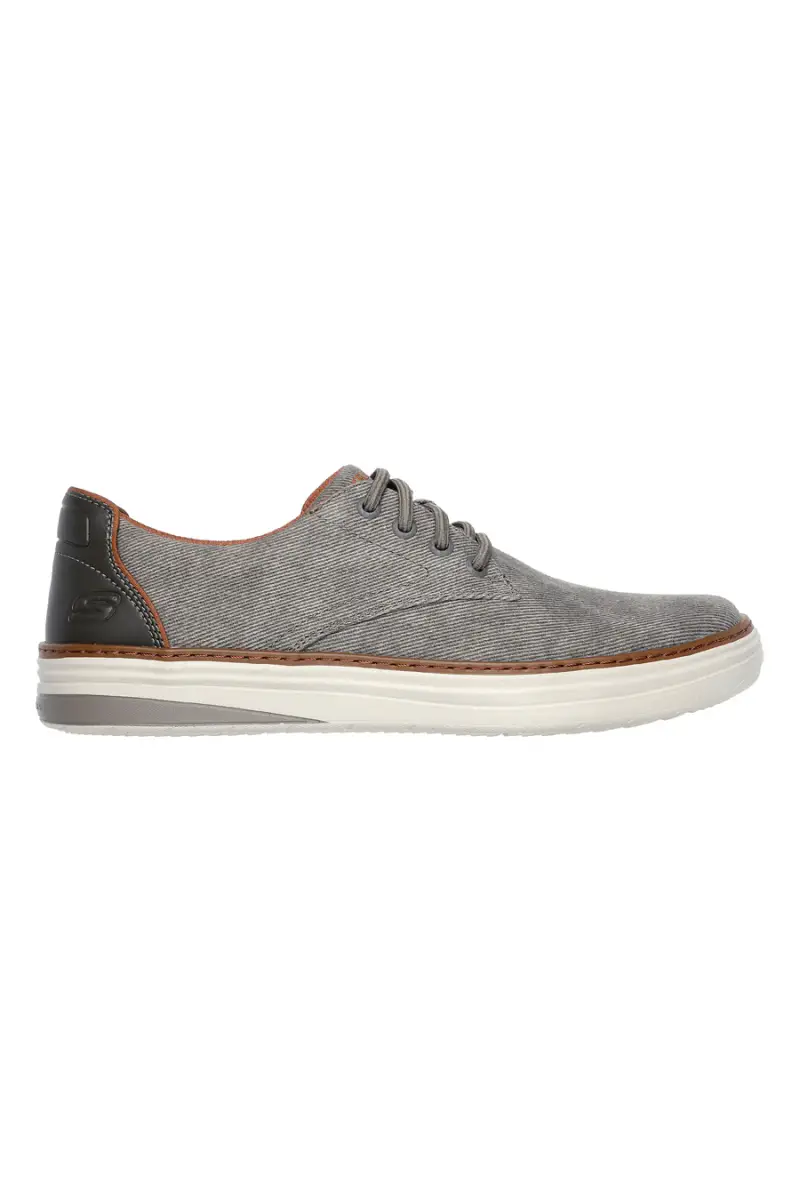 Scarpe taupe in tela Skechers Hyland Ratner [TAUPE]
