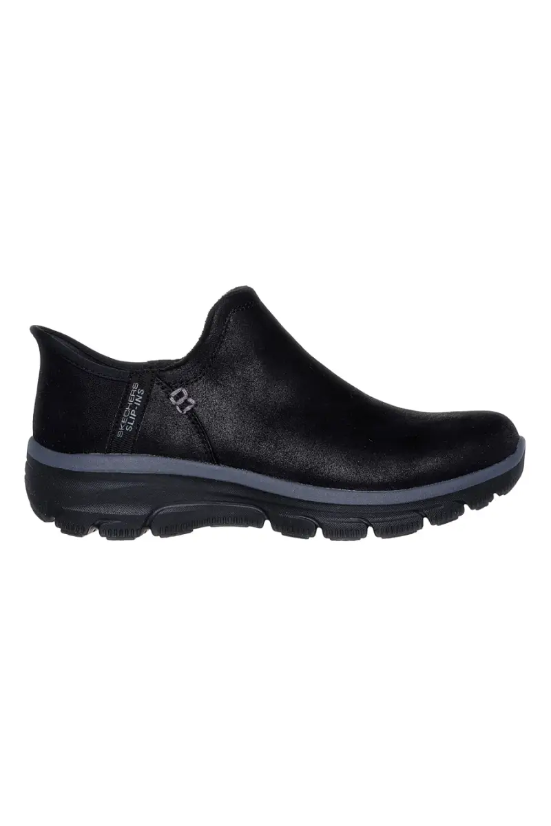Slip-on neri waterproof con Memory Foam Skechers Easy Going Modern Hour [NERO]