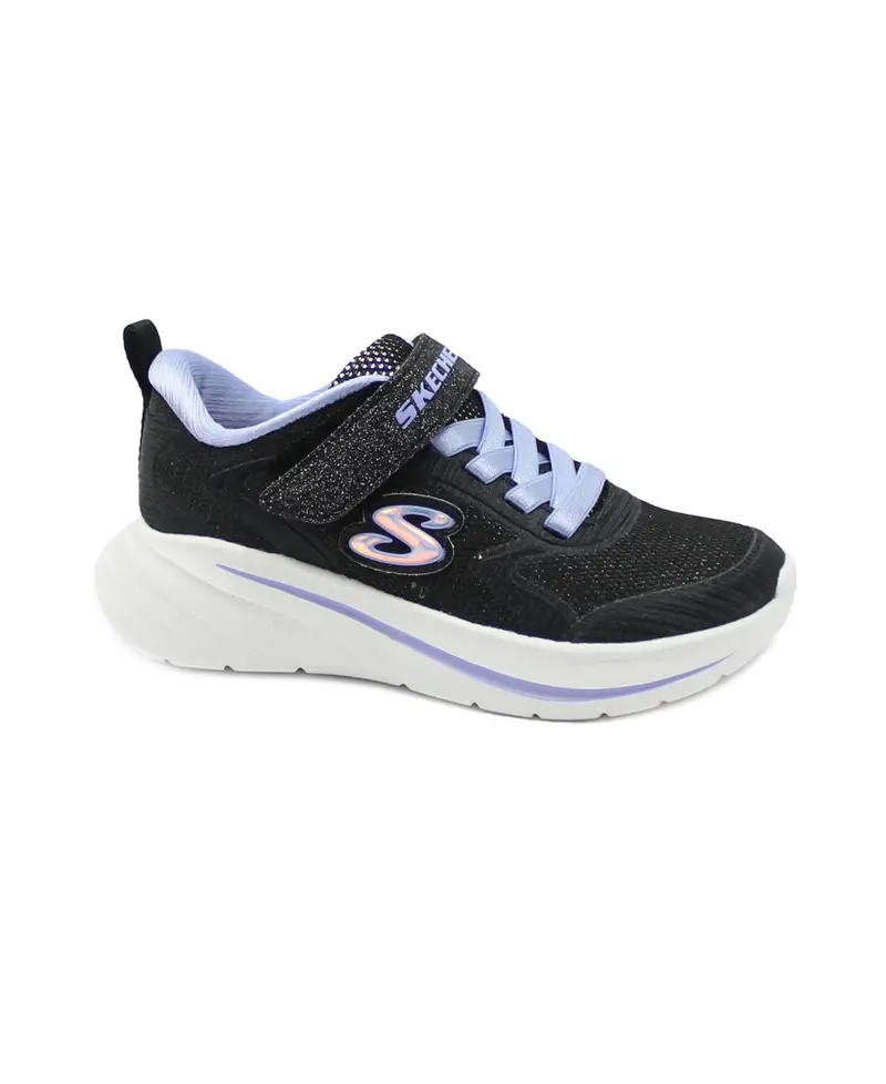 Sneaker Bambina WAVE Nero | Skechers