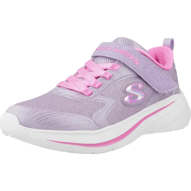 Sneaker Bambina WAVE Viola | Skechers Viola reale