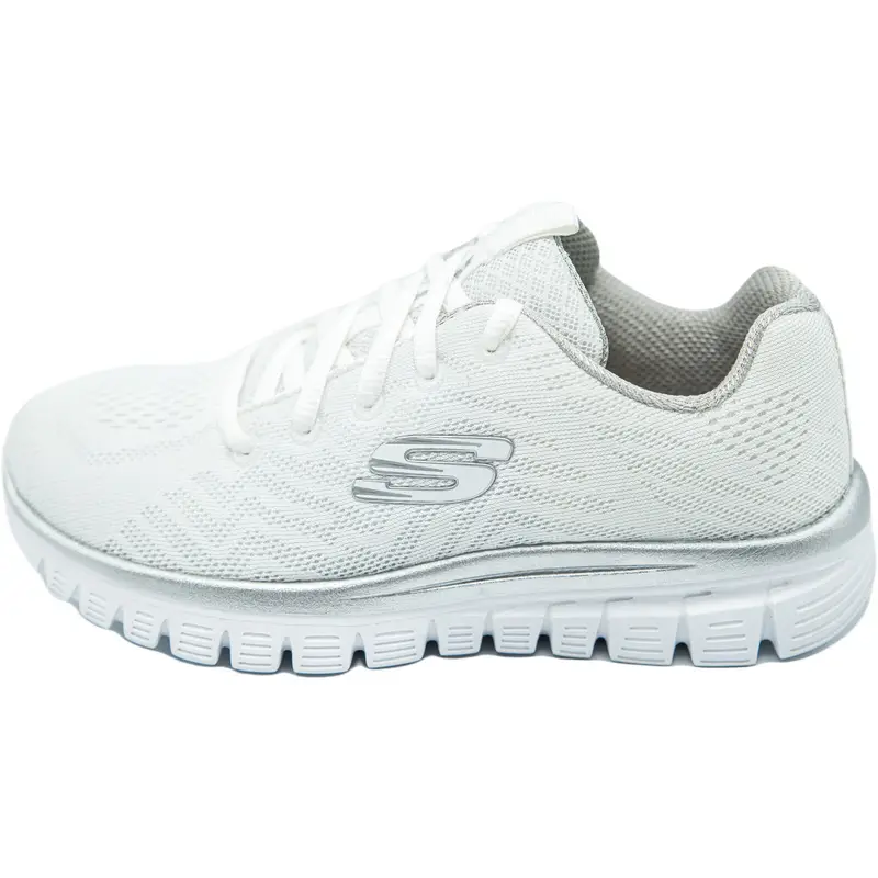 Sneaker Donna Graceful get connected bianco 12615 WSL | Skechers