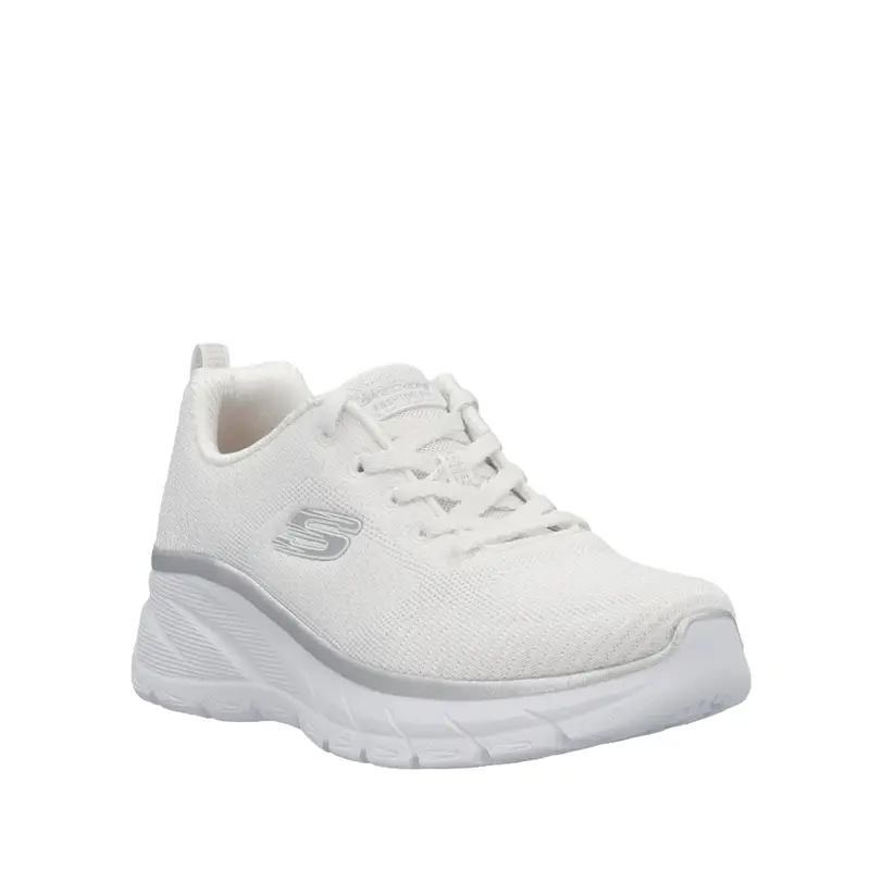 Sneaker Fashion Fit 150384 Argento, Bianco miniatura 2