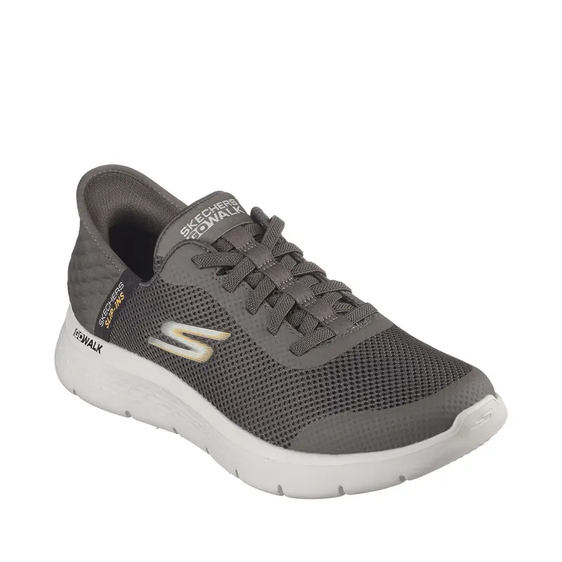 Sneaker Go Walk 216324 Marrone, Verde miniatura 2