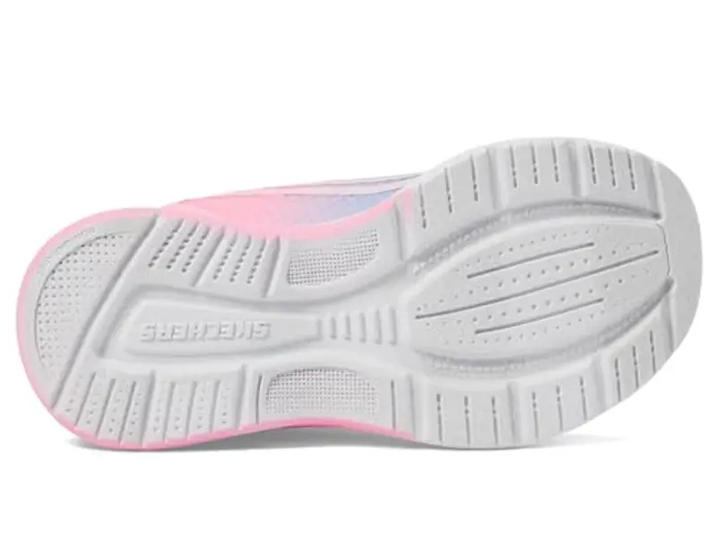 Skechers Sneaker Microspec Max Advance Bambina, Rosa/Viola chiaro, 10.5 Little Kid miniatura 3