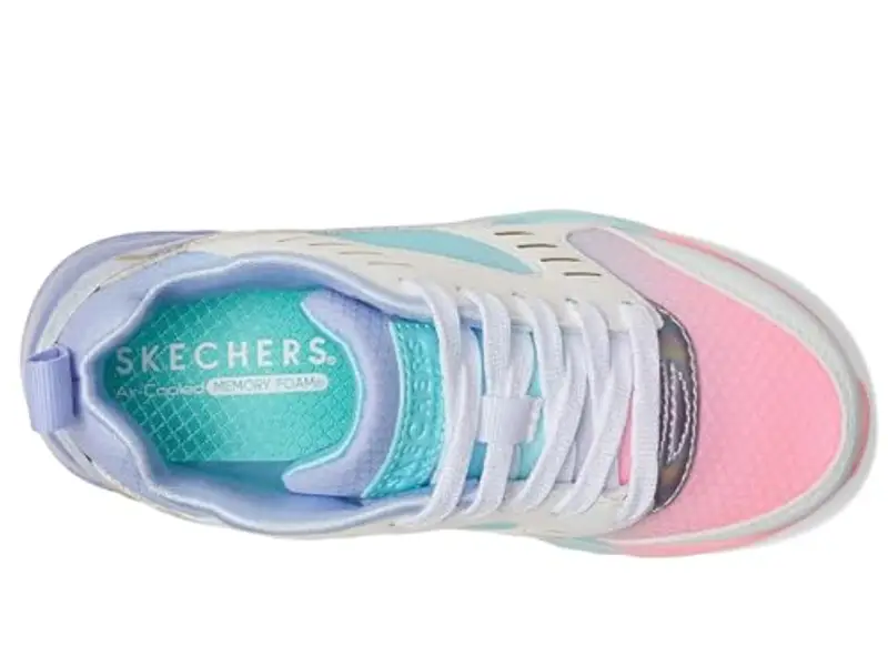 Skechers Sneaker Uno Lite Bambina, Perwinkle/Multi, 28 EU miniatura 3