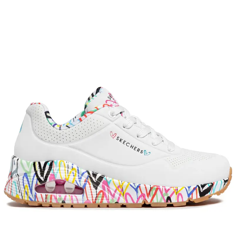 Skechers Sneaker Uno-loving 155506 Bianco Size EU 36