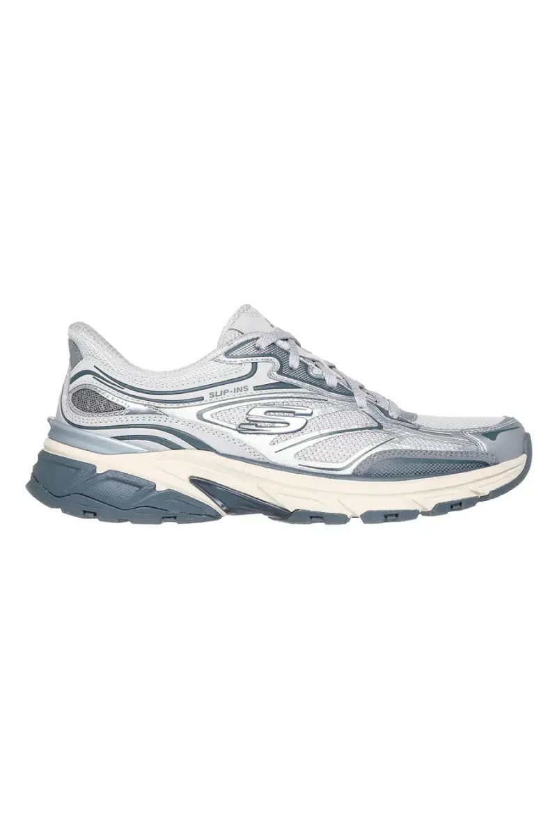 Skechers Slip Argento 3850816