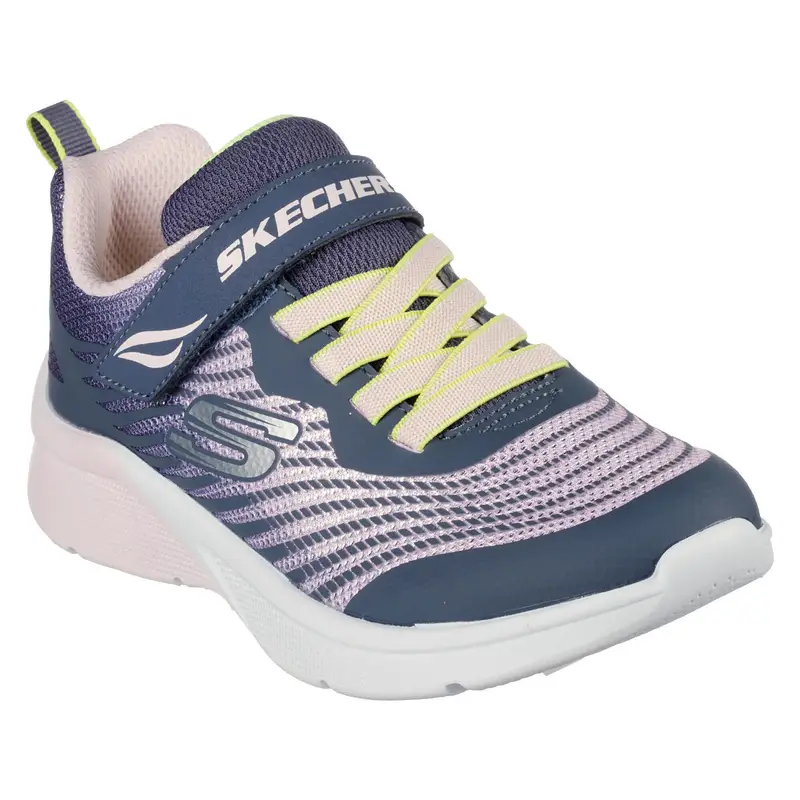 Sneakers Bambina MICROSPEC REJOICE RACER Grigio scuro / Multicolore | Skechers