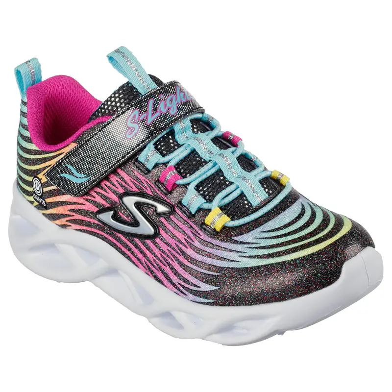 Sneakers Bambina TWISTY BRIGHTS MYSTICAL BLISS Nero / Multicolore | Skechers
