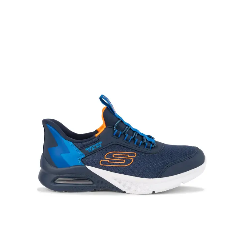 Sneakers bambino blu da running Microspec Max - Briks Stripe