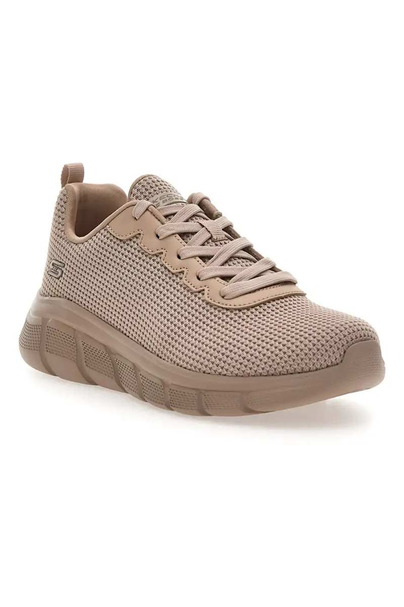Sneakers beige in knit con Memory Foam Skechers BOBS B Flex Visionary Essence [NATURALE] miniatura 2