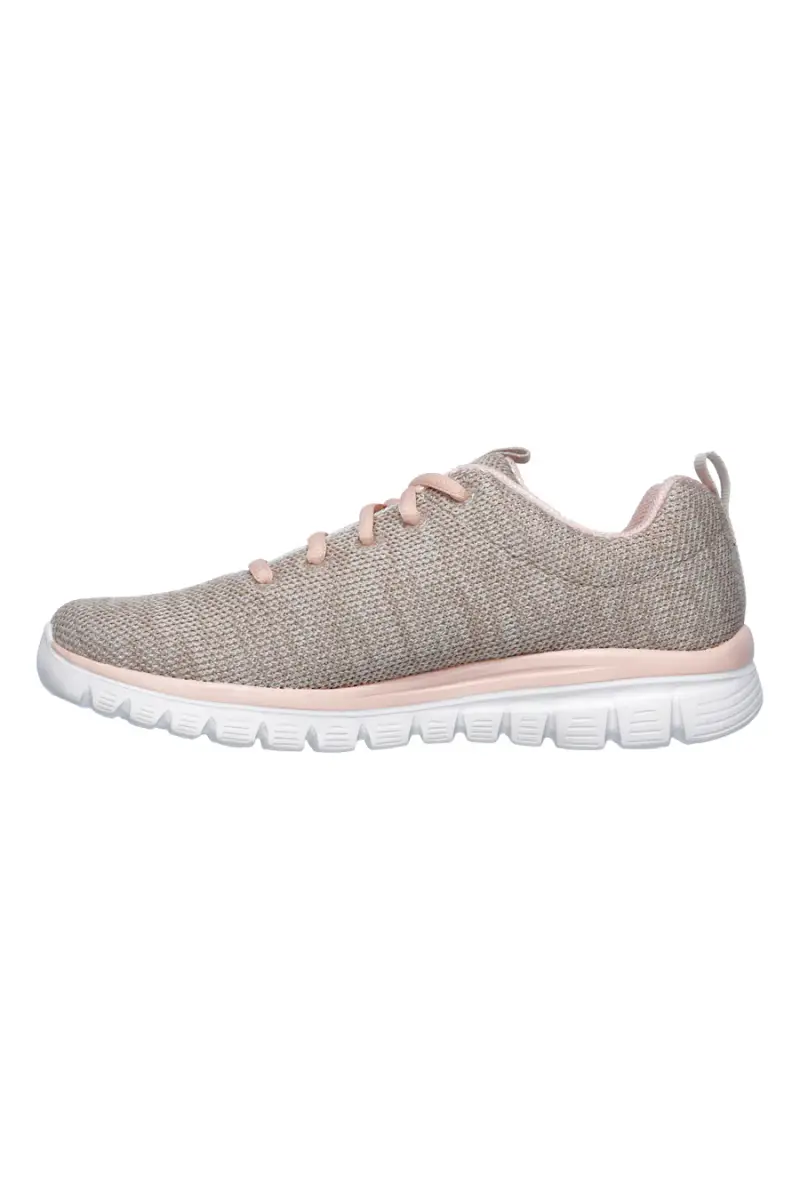 Sneakers Beige SKECHERS Graceful - Twisted Fortune [BEIGE miniatura 2