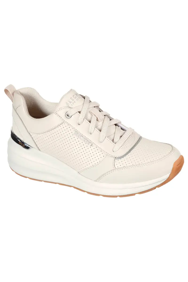 Sneakers Beige Skechers Street Billion - Subtle Spots [BIANCO] miniatura 5