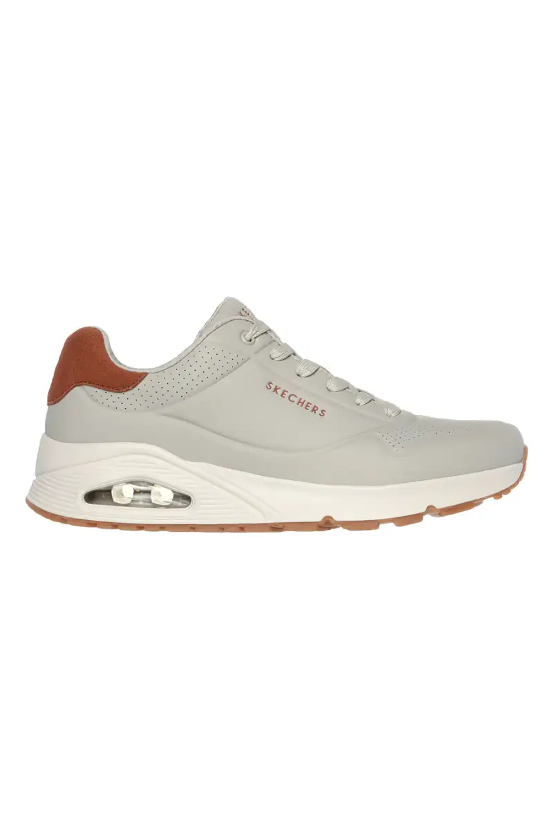 Skechers Sneakers beige Uomo con Tomaia in Durabuck