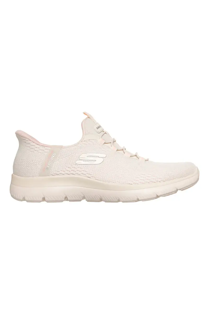 Sneakers beige slip-ins con lacci elastici Skechers Summits dream chaser [BEIGE]