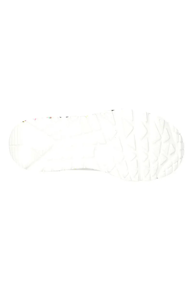 Sneakers bianche con cuori colorati Skechers Uno Lite [ND] miniatura 4