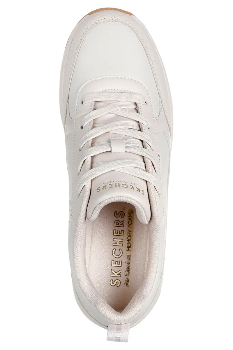 Sneakers bianche con dettagli lucidi Skechers Billion 2 Fine Shine [OFF WHITE] miniatura 5