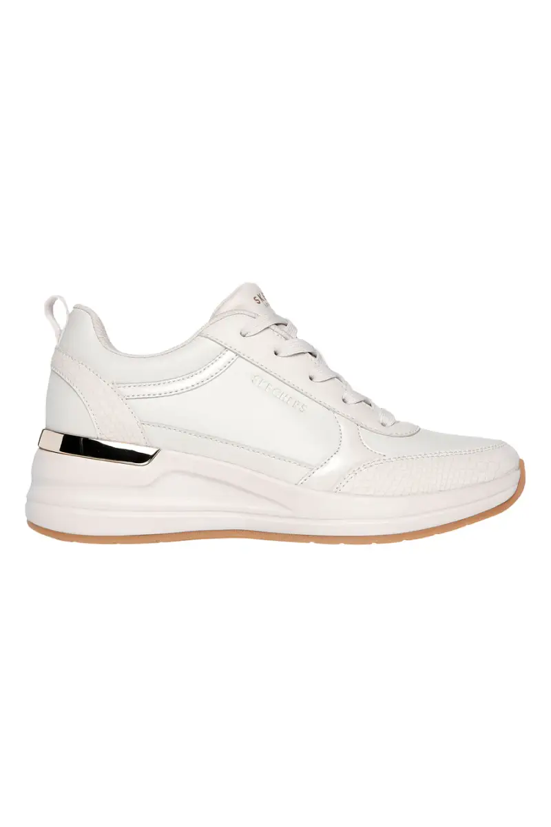 Sneakers bianche con dettagli lucidi Skechers Billion 2 Fine Shine [OFF WHITE]