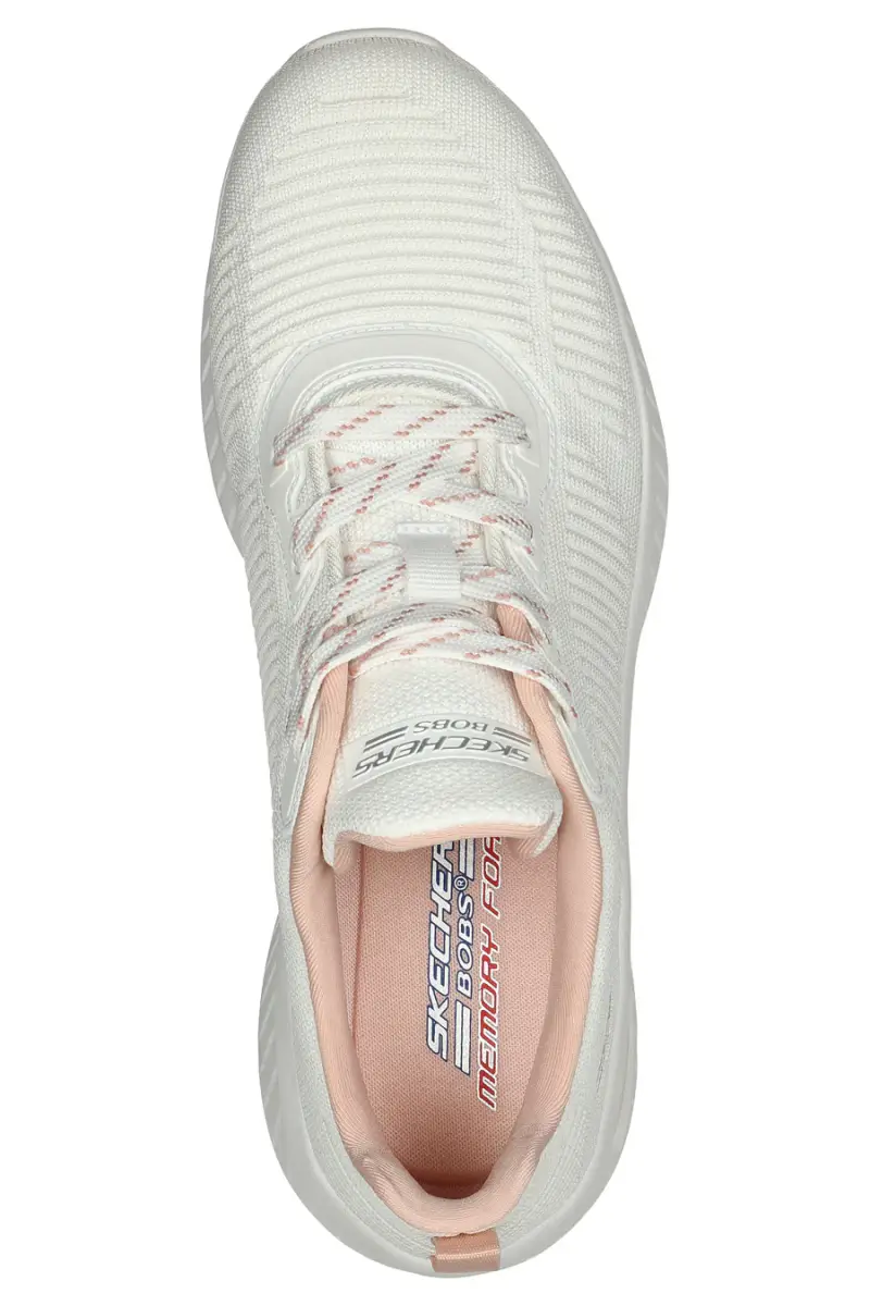 Sneakers Bianche da Donna Skechers Air-Sweet Ecounter [OFF WHITE] miniatura 4