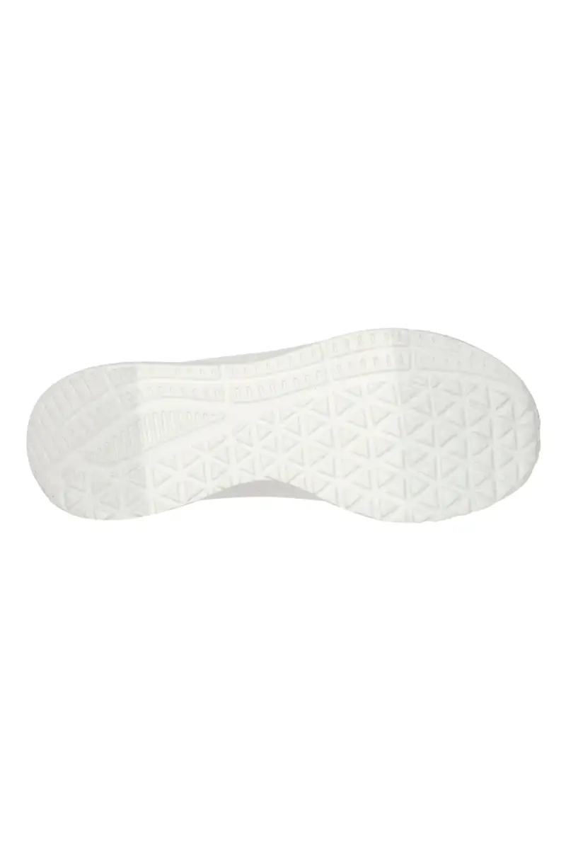 Sneakers bianche in duraleather con soletta memory foam Skechers BOBS Buno How Sweet [BIANCO] miniatura 4