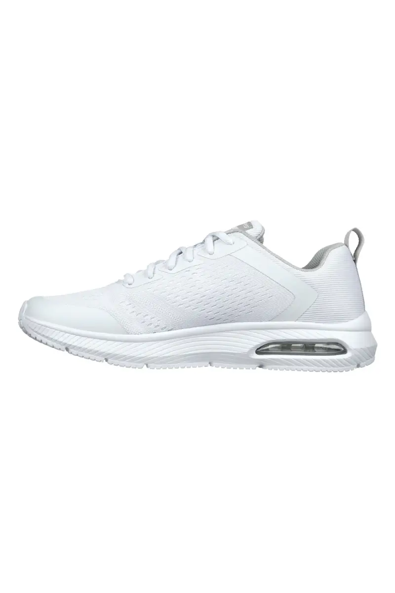 Sneakers bianche in mesh con Air Cooled Memory Foam Skechers Dyna-Air Pelland [BIANCO] miniatura 3