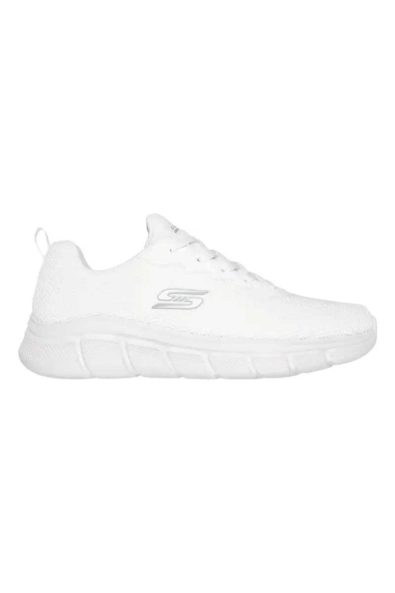 Sneakers bianche knit ammortizzate Skechers Bobs B Flex Chill Edge [OFF WHITE]