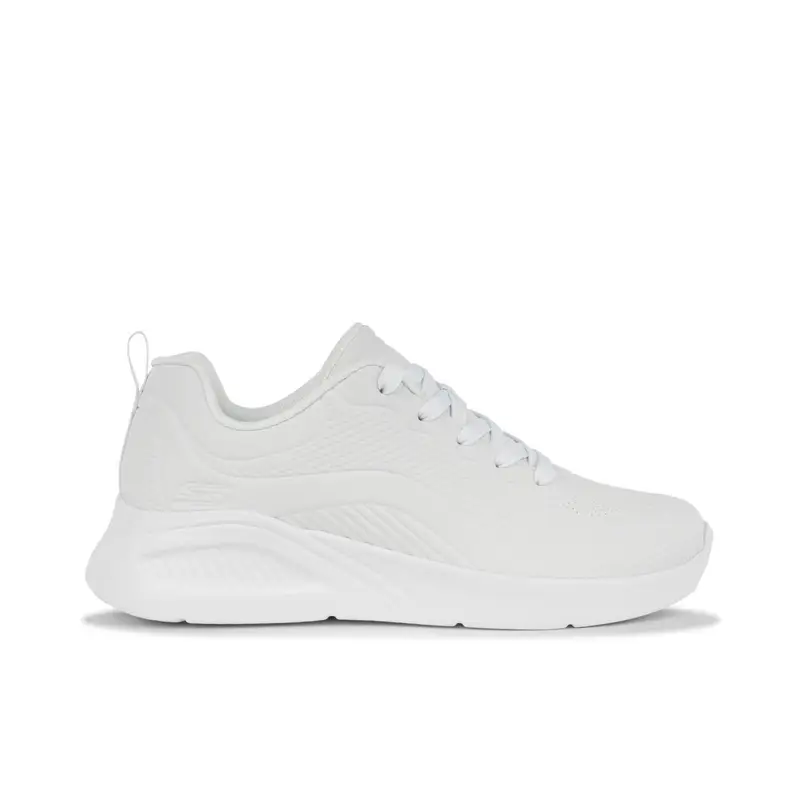 Sneakers bianche running da donna Bobs Sport Buno How Sweet con soletta Memory Foam