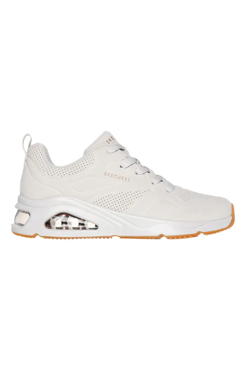 Sneakers Bianche Skechers Tres-Air Uno Ah-mazing [OFF WHITE]