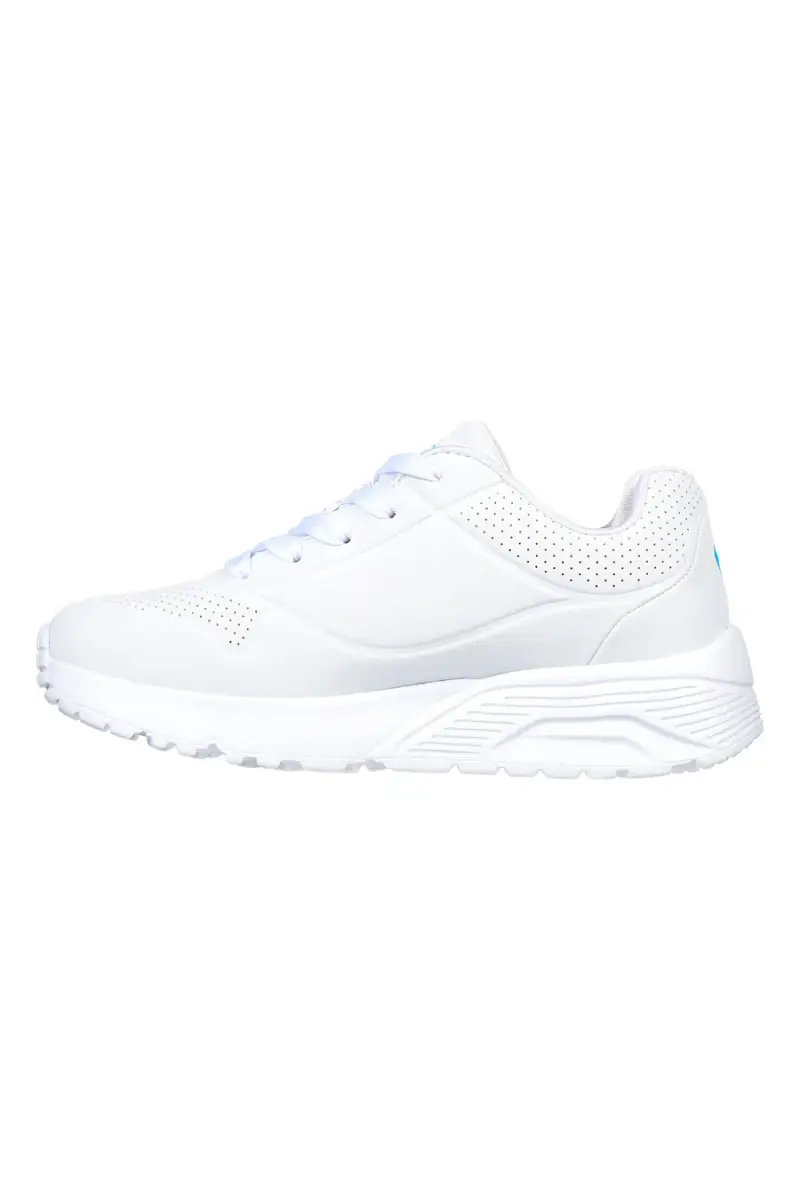 Sneakers Bianche Skechers Uno Lite Spread the Love [BIANCO] miniatura 3