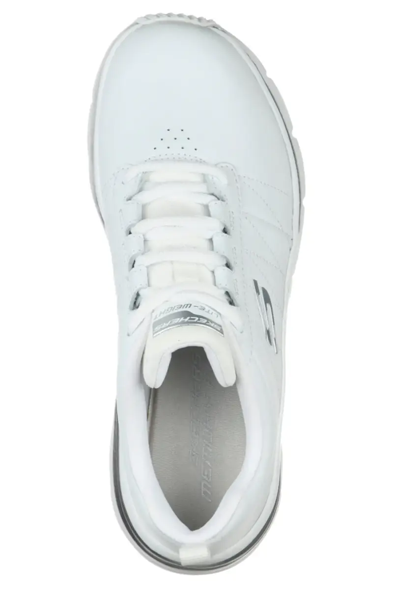Sneakers bianco Memory Foam Skechers Fashion Fit Effortless [BIANCO miniatura 3