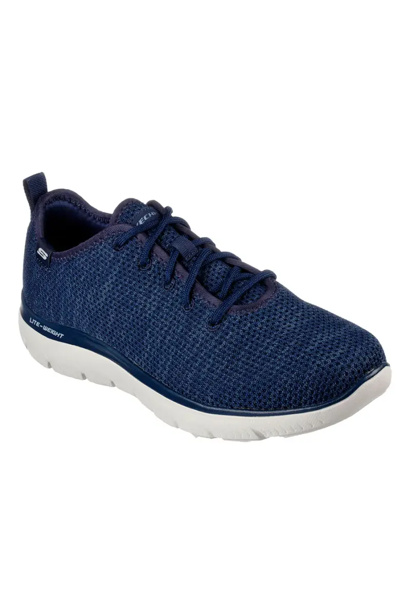 Sneakers Blu con Tomaia in Mesh Skechers Summits - Doharis [NAVY] miniatura 2