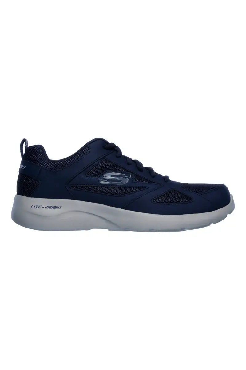 Sneakers blu in mesh leggere Skechers Dynamight 2 Fallford [NAVY]