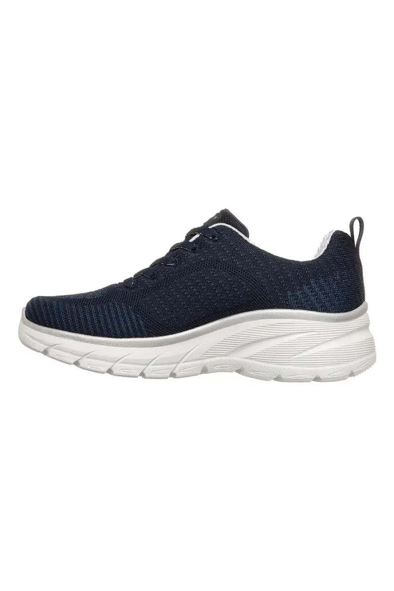 Sneakers blu navy in knit con Memory Foam Skechers Fashion Fit 2 0 Moonlight Glow [NAVY] miniatura 4